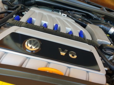 Originale VW Zündspulenkappen in Blau